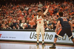 Though he struggled to score against Virginia, Gillon scored 43 points and dished out nine assists in a 100-93 overtime win at North Carolina State on Wednesday.