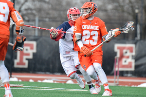 Nick Mariano tied the game at seven in the final minute of regulation, setting up SU for yet another one-goal finish.