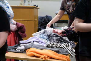 On Monday night, SU and SUNY ESF students enjoyed a queer clothing exchange. The event took place in the Hall of Languages and was part of Trans Liberation Week. 
